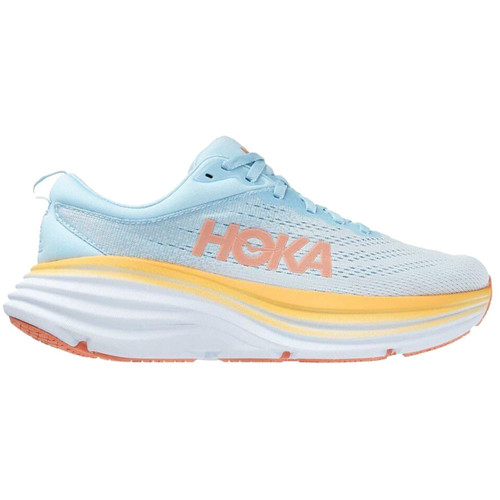 HOKA ONE ONE Women's Bondi 8 - Summer Song / Country Air (Wide Width) - 1127954-SSCA - Profile