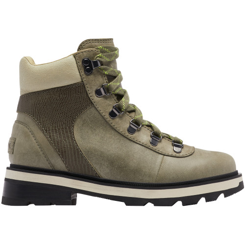 Sorel Women's Lennox Hiker STKD Boot - Stone Green - 2009291-397 - Profile