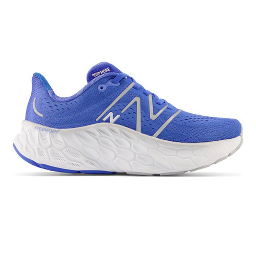 New Balance Women's Fresh Foam X More v4 - Bright Lapis / Cobalt - WMORBL4 - Profile