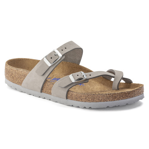 Birkenstock Women's Mayari - Dove Gray (Regular Width) - 1023577 - Angle