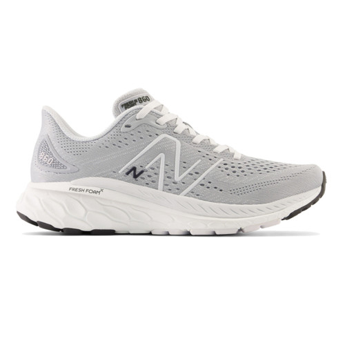 New Balance Women's Fresh Foam X 860v13 - Aluminum Grey / Quartz Grey / Blacktop - W860F13 - Profile