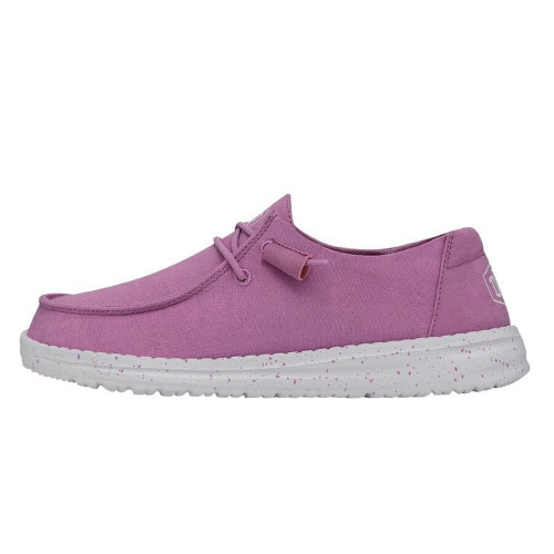 Hey Dude Women's Wendy Slub Canvas - Violet - 40063-508 - Profile