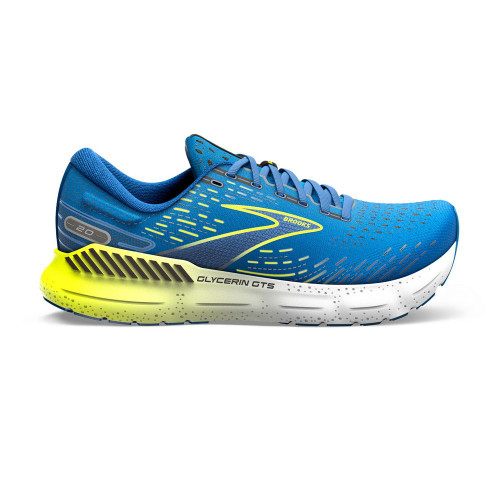 Brooks Men's Glycerin GTS 20 - Blue - 110383-482 - Profile