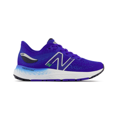 New Balance Little Kids Fresh Foam X 880v12 - Blue with vibrant spring - PP880S12 - Profile