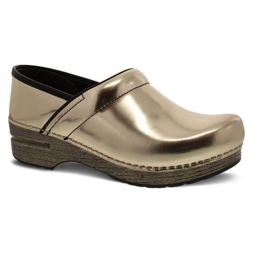 Dansko Women's Professional - Gold Chrome Metallic - 006-301202 - Angle