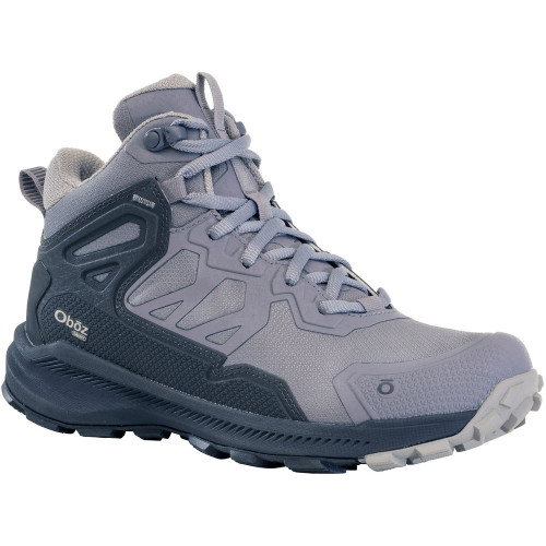 Oboz Footwear Women's Katabatic Mid Waterproof - Mineral - 46002/Mineral - Angle