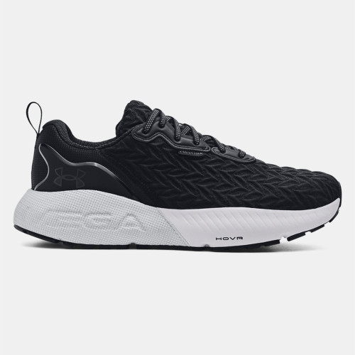 Under Armour Men's UA HOVR Mega 3 Clone - Black / White / Metallic Gun Metal - 3025308-003 - Profile