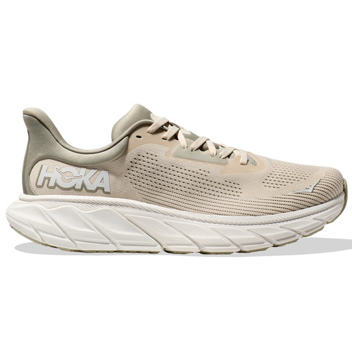 HOKA ONE ONE Men's Arahi 7 - Oat / Barley (Wide Width) - 1147870-OKB - Profile