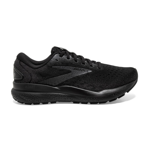 Brooks Women's Ghost 16 - Black / Black / Ebony - 120407-020 - Profile