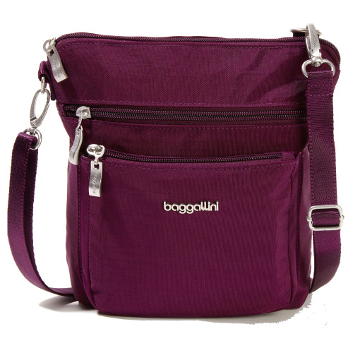 Baggallini Modern Pocket Crossbody - Mulberry - POK730-B1079 - Profile