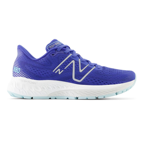 New Balance Women's Fresh Foam X 880v13 - Marine Blue / Bright Cyan - W880O13 - Profile