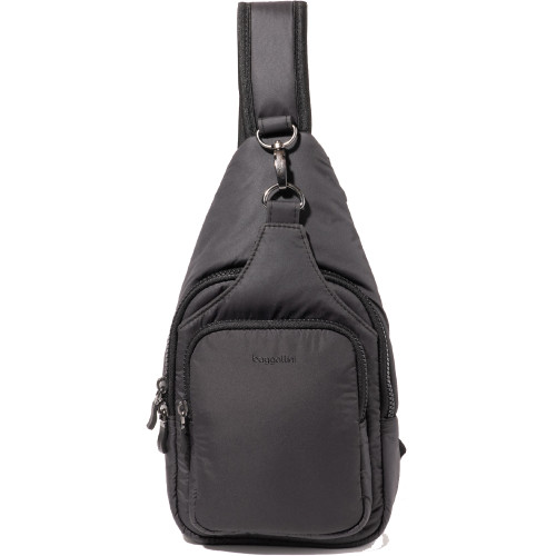 Baggallini Central Park Sling - Black Puff - CEP754-B0318 - Profile