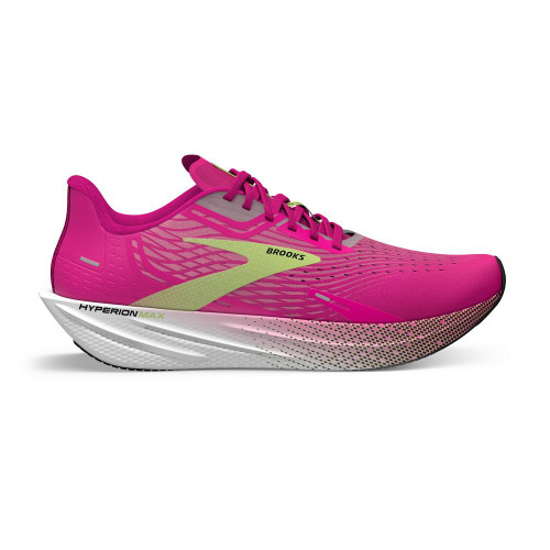 Brooks Women's Hyperion Max - Pink Glo / Green / Black - 120377-661 - Profile