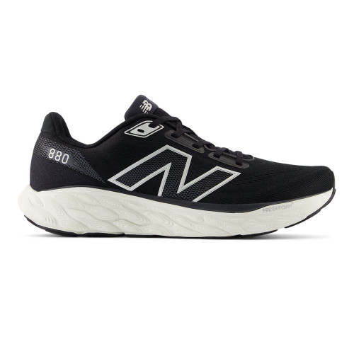 New Balance Men's Fresh Foam X 880v14 - Black / Sea Salt / Silver Metallic - M880B14 - Profile