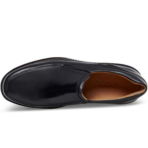 ecco men's holton apron toe slip on