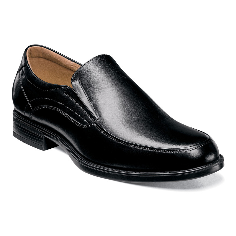 Florsheim Midtown Moc Toe Slip On - Black