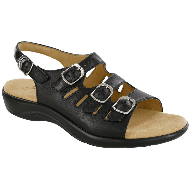 SAS Women's Mystic Sandal - Black