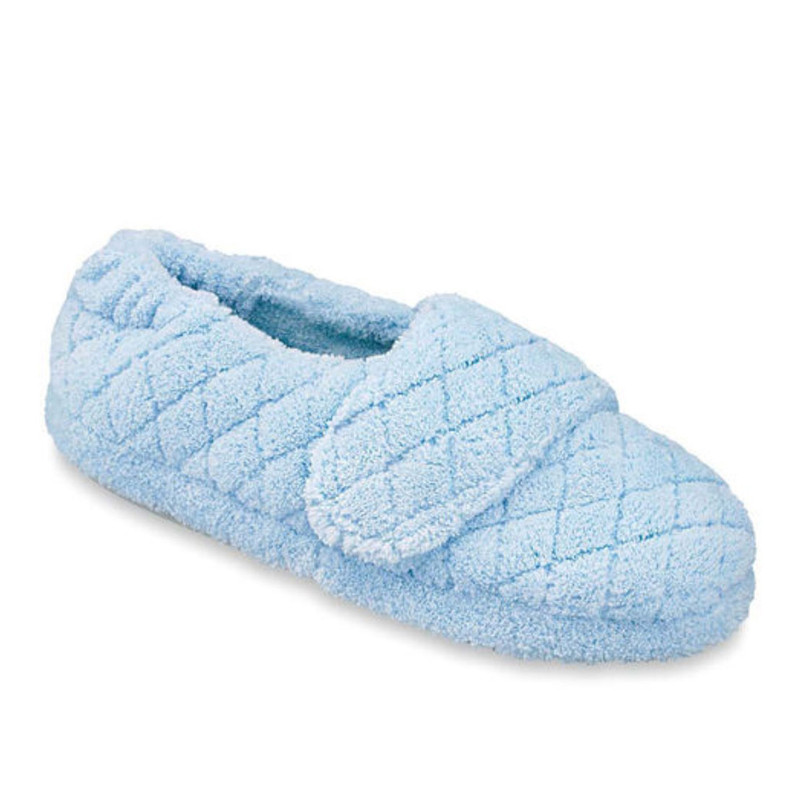 Acorn Women's Spa Wrap Slippers - Powder Blue - A10631AEV - Angle