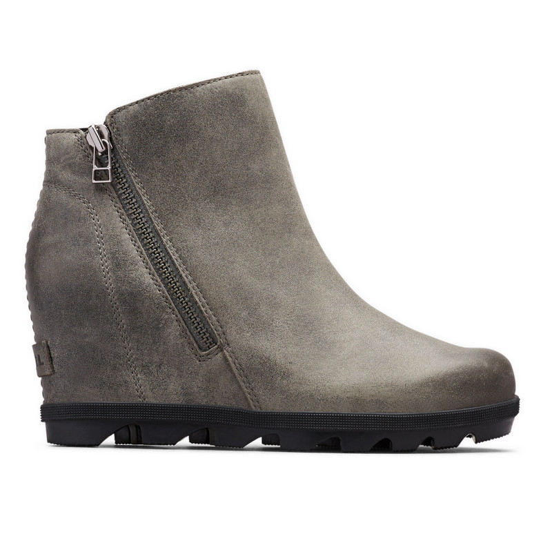 joan of arc sorel wedge boots