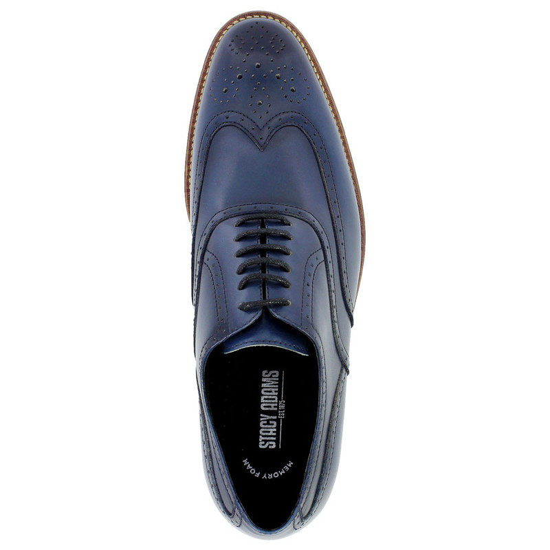 stacy adams men's dunbar wingtip oxford