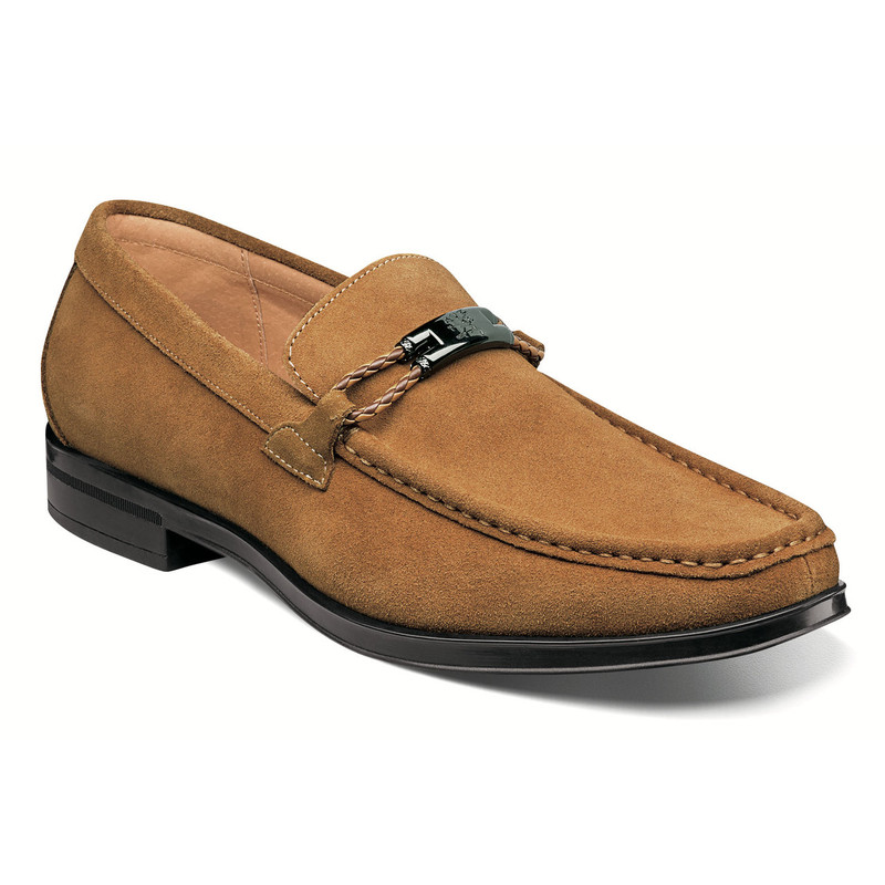 stacy adams suede loafers