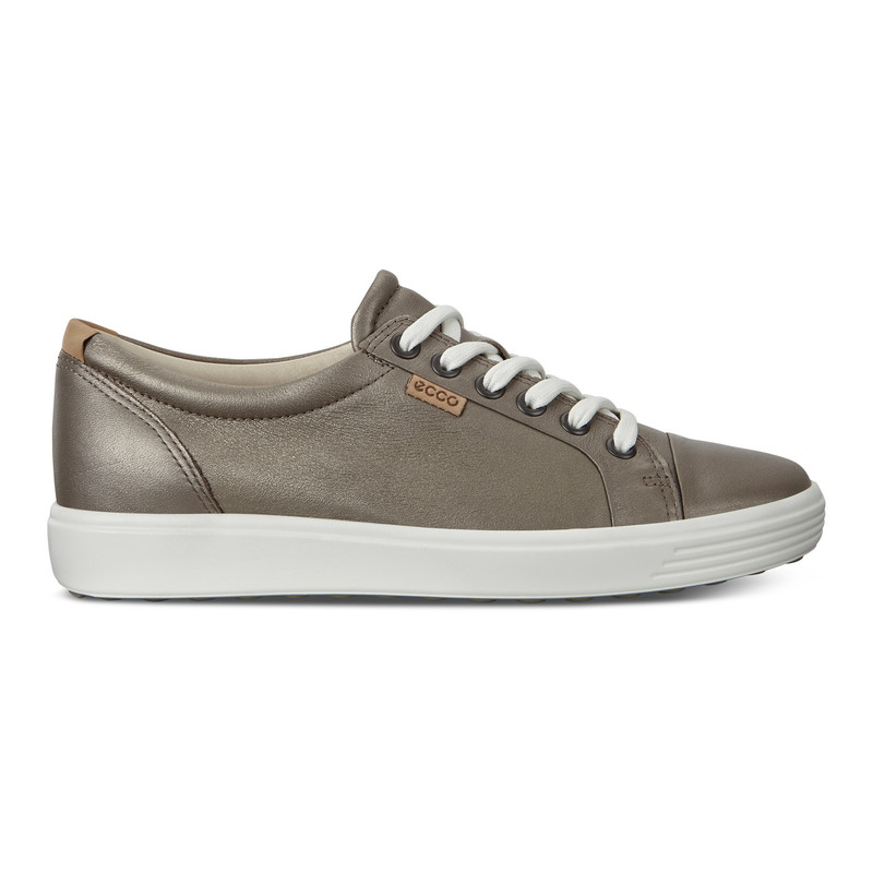 ecco womens soft 7 sneaker warm grey