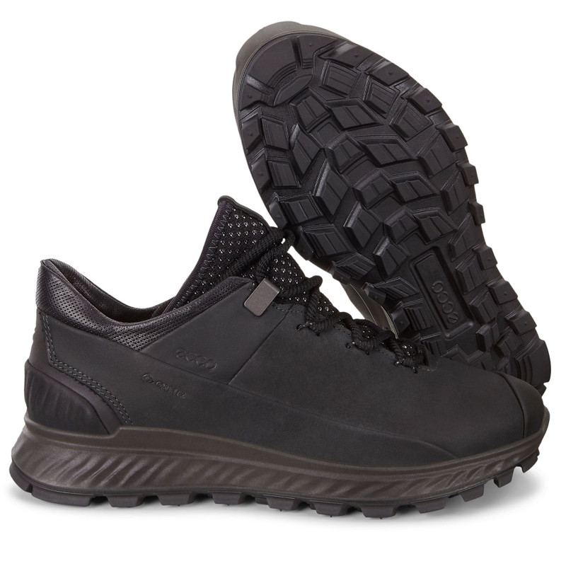 ecco womens black sneakers