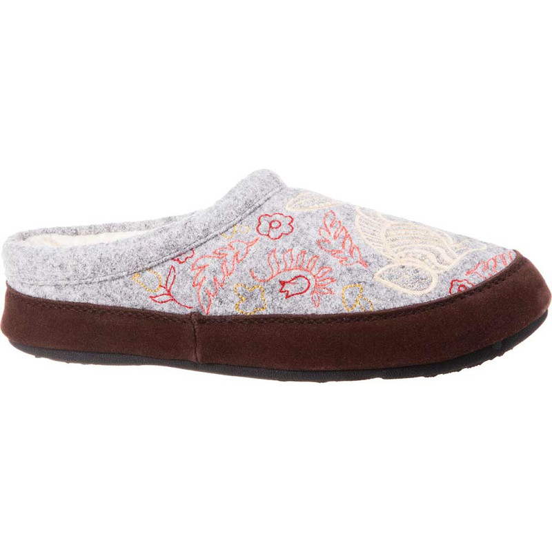 acorn women's forest mule slipper