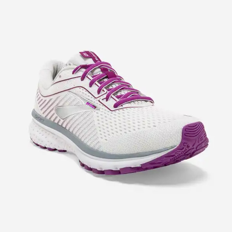 brooks women's ghost 12 running shoes pink black