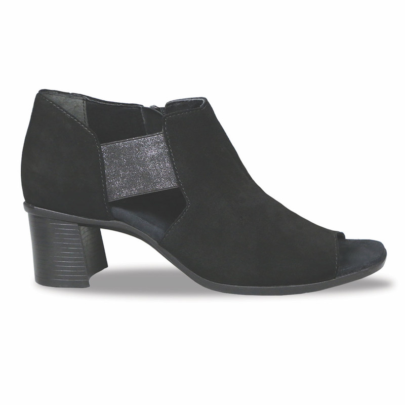 Munro Women's Sable - Black Suede - M455586 - Profile