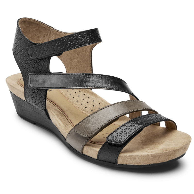 rockport cobb hill hollywood wedge sandal