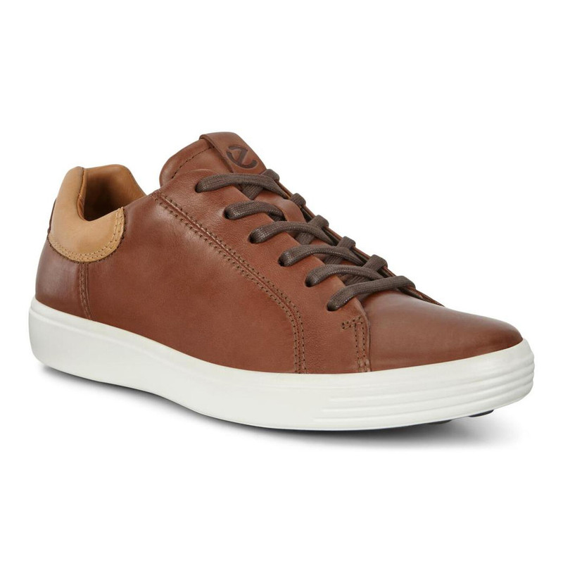 ecco soft 7 mens mahogany