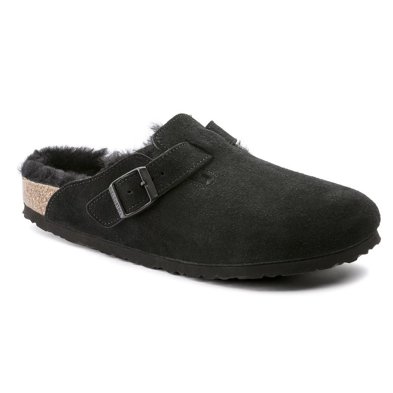 birkenstock clog shearling