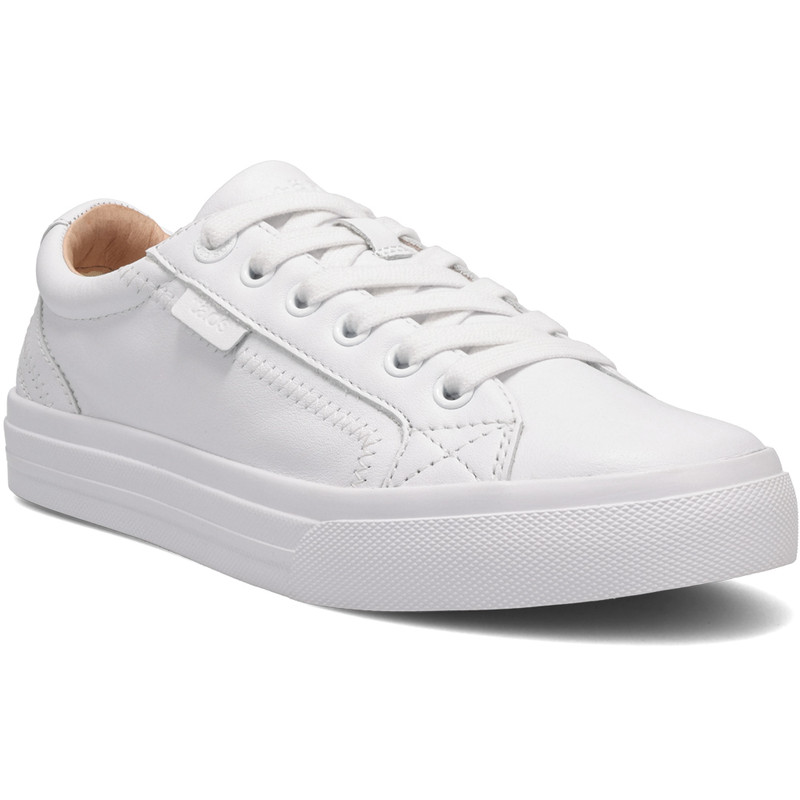 Taos Footwear Women's Plim Soul - White (Medium Width) - PLS-13644-WHT - Angle