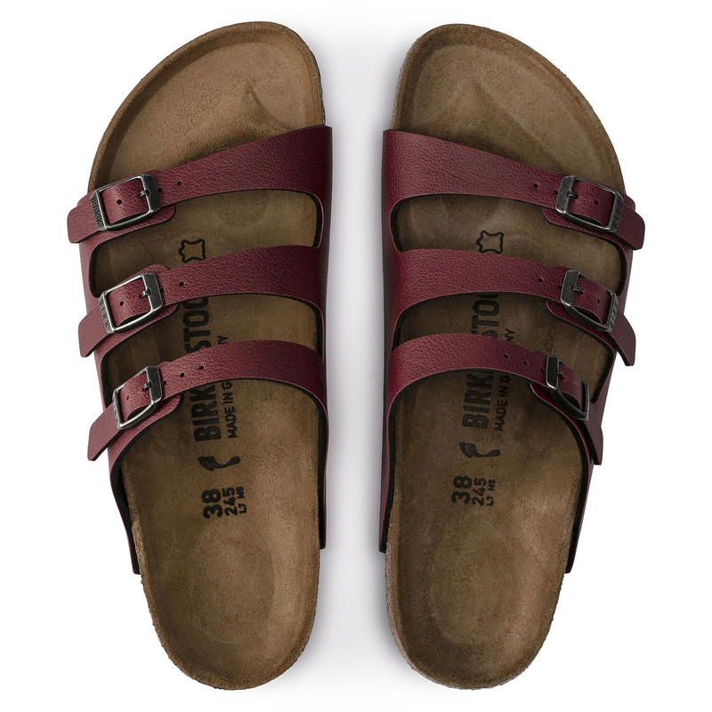 birkenstock bordeaux suede