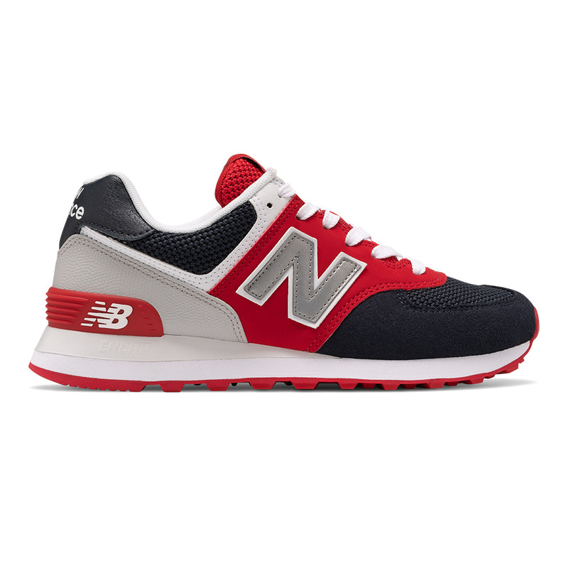 new balance navy & stone 574 trainers