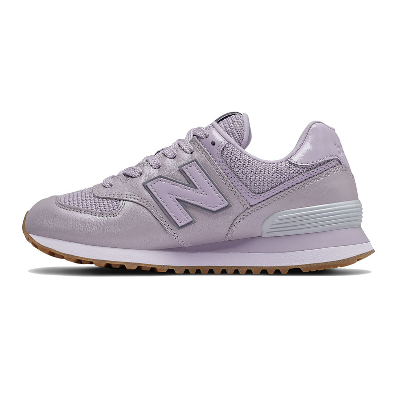 new balance 574 silver metallic