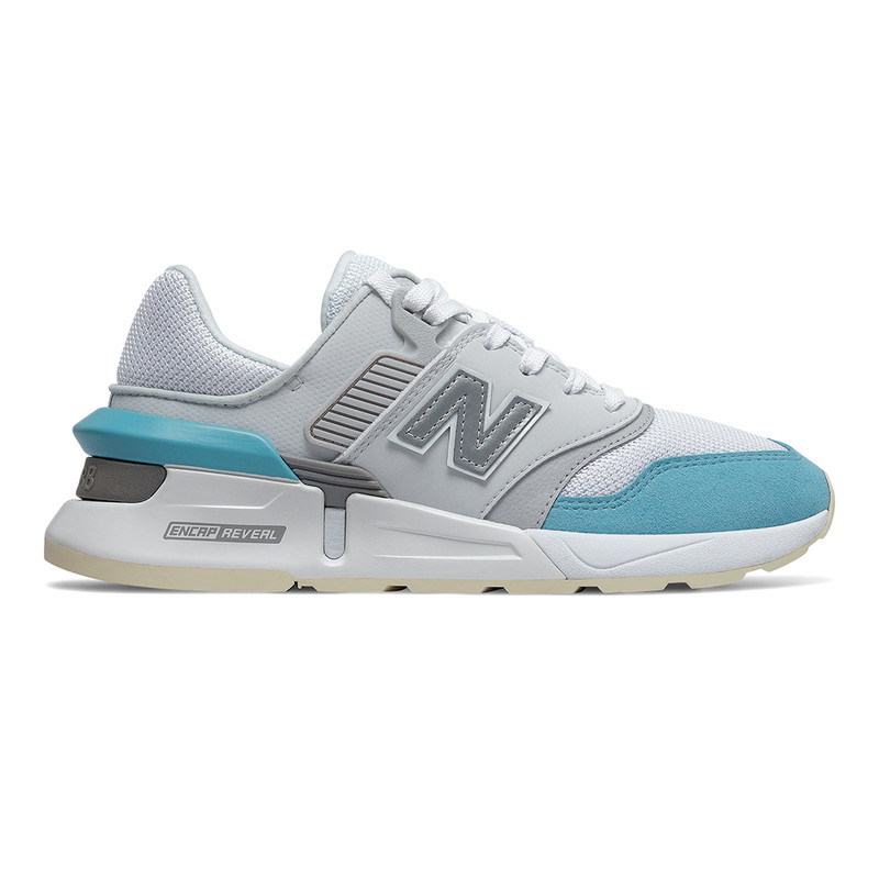 new balance 997 all white