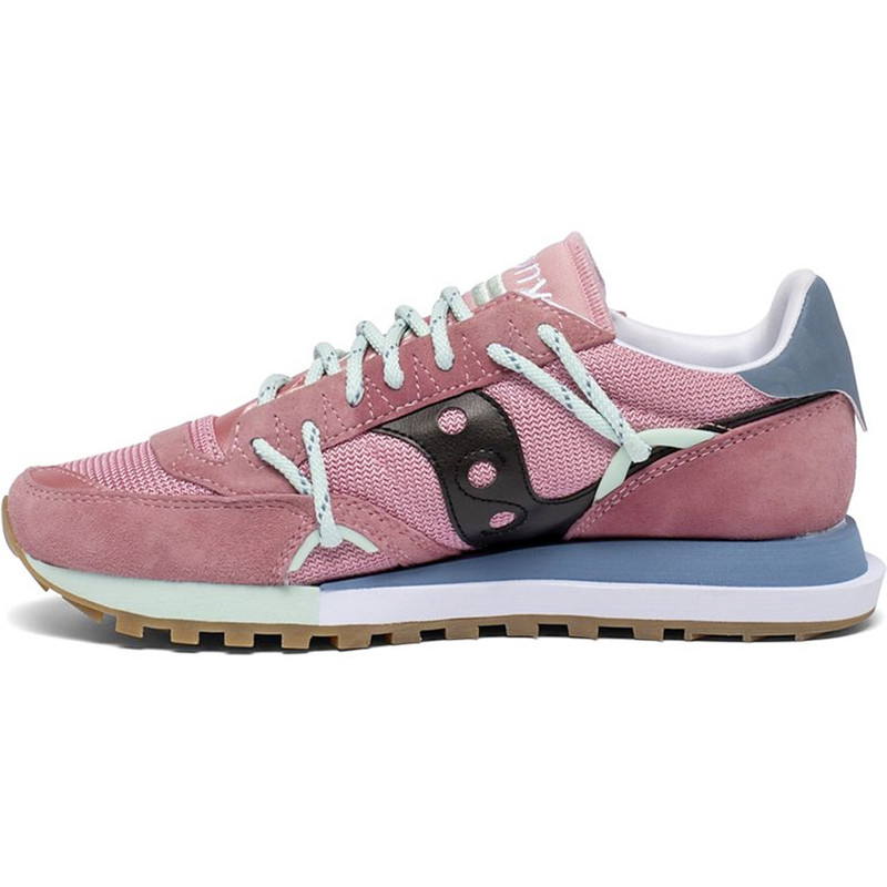 saucony jazz charcoal pink