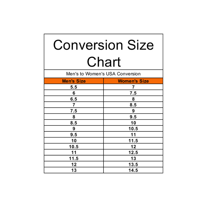 saucony shoe size chart