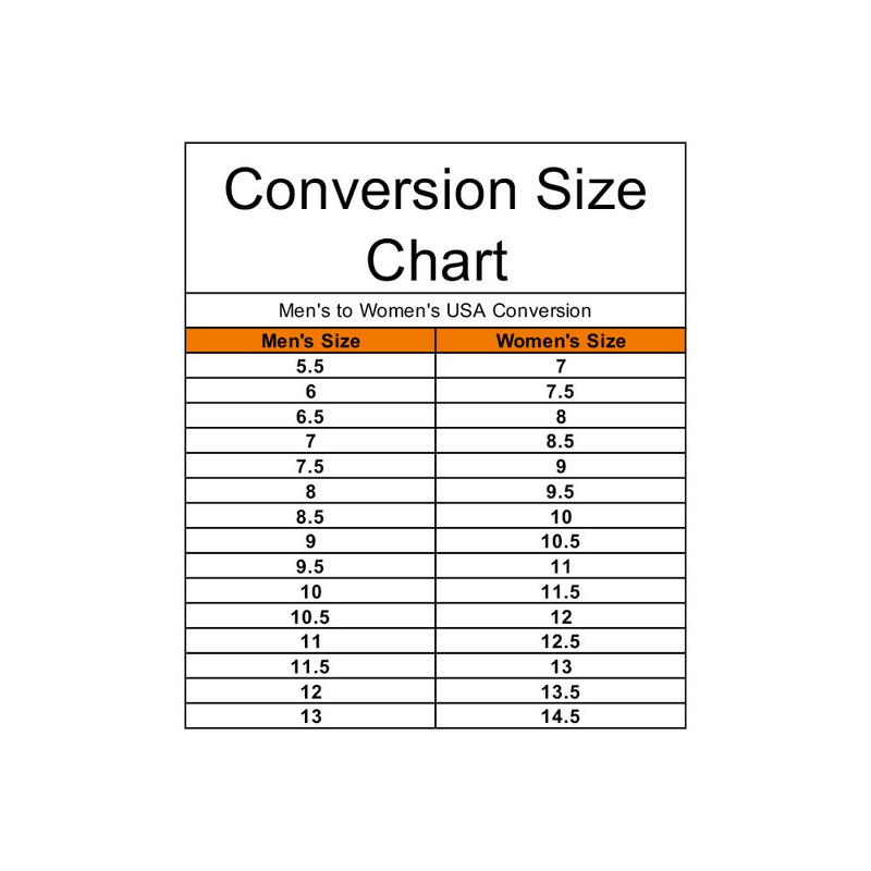 saucony size chart