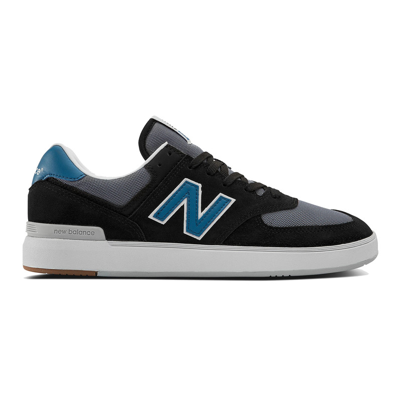 new balance 574 black and blue