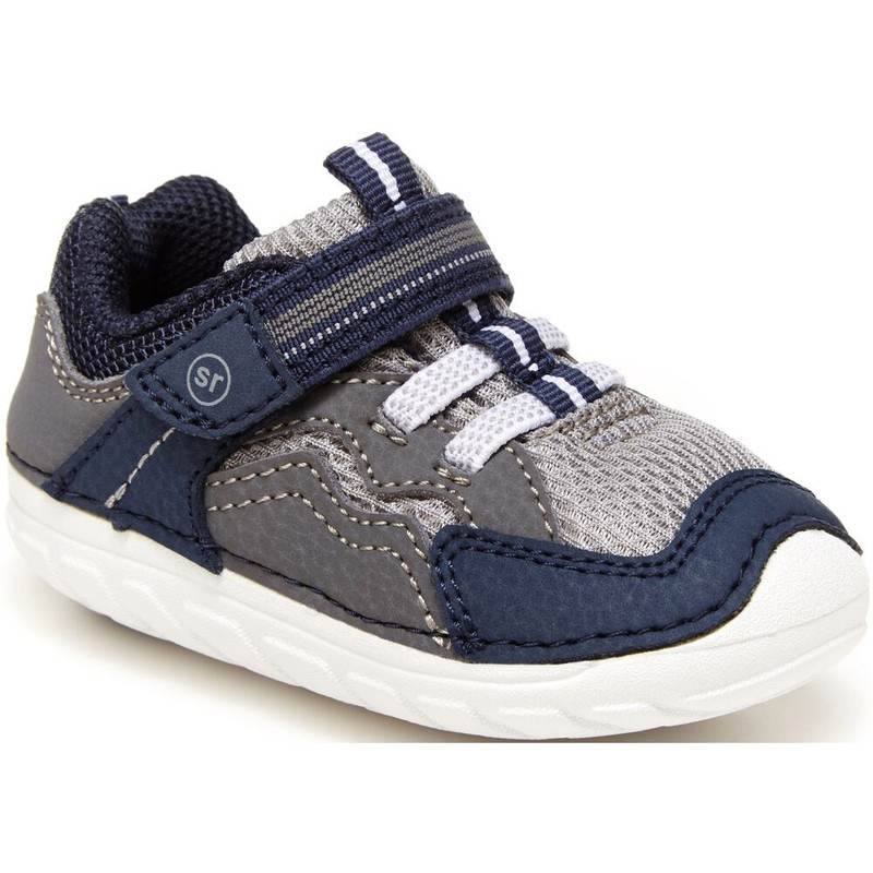 Stride Rite Soft Motion Kylo Sneaker - Navy/Gray - BB014401 - Angle