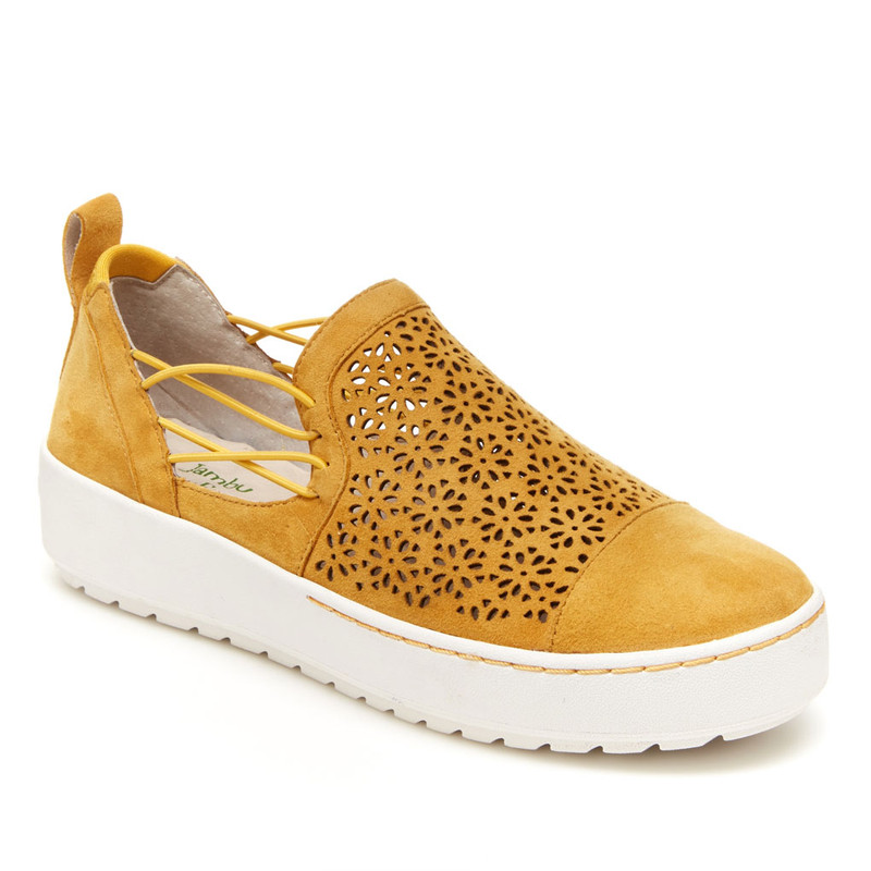  Jambu Women's Erin Slip-On - Mustard - J1ERN13 - Main