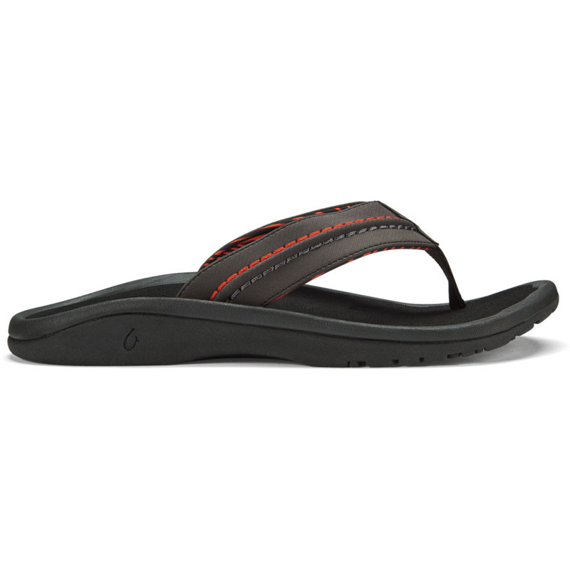 Olukai Men's Hokua Sandal - Onyx - 10161-OXLY - Profile