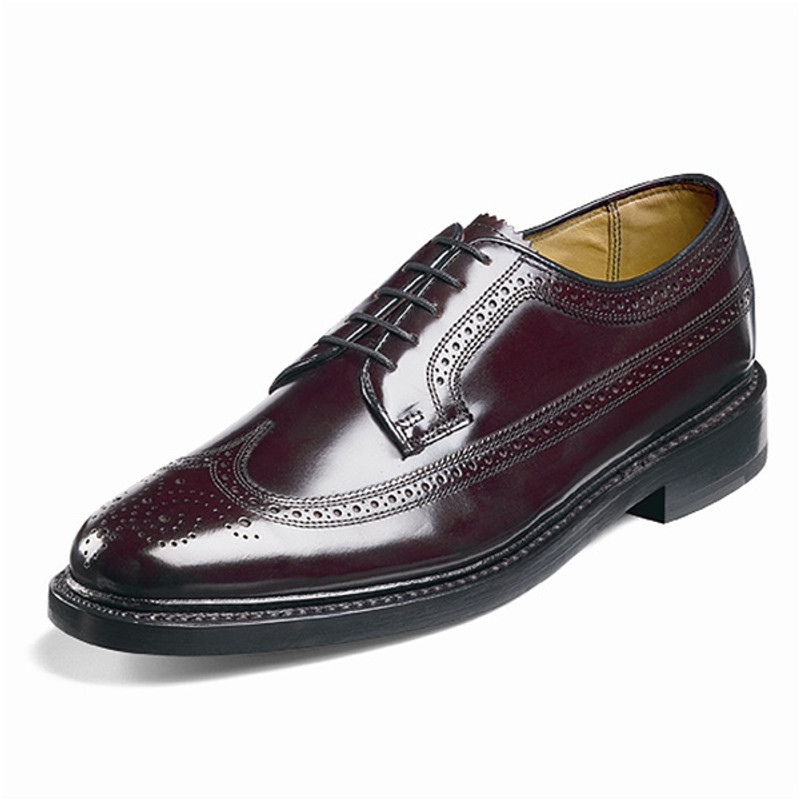 Florsheim Men's Kenmoor (Wing Tip Brogue) - Wine