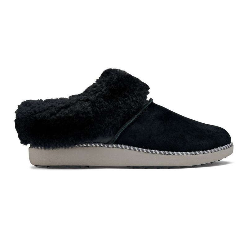 Olukai Women's Ku‘i - Black / Fog - 20457-407B - Profile