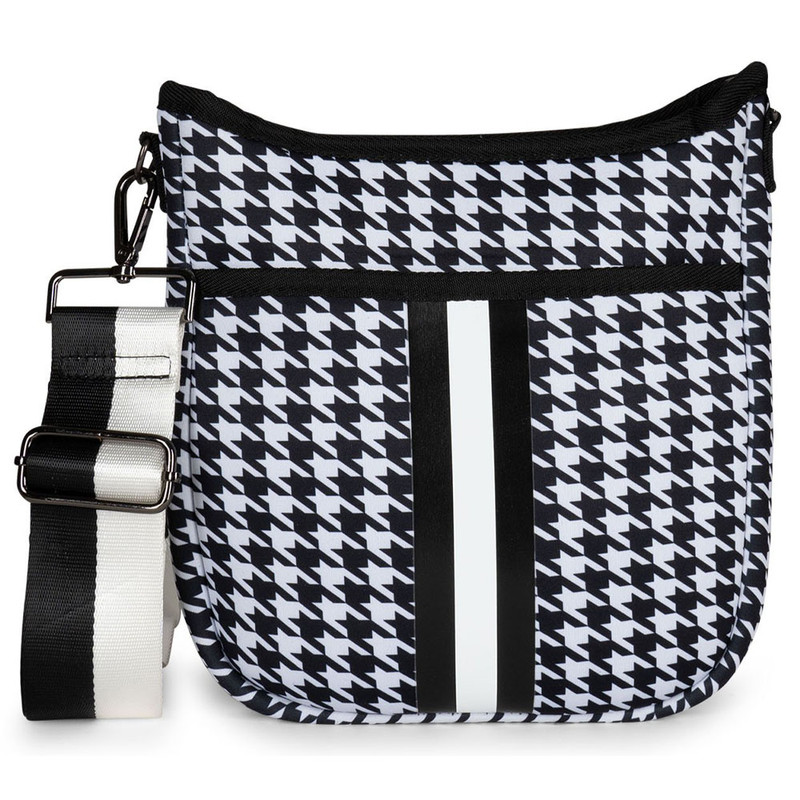 Haute Shore Jeri Royal Crossbody Bag - Black / White - Jeri/Royal - Angle