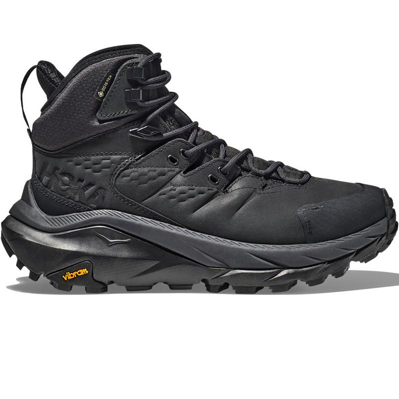 HOKA ONE ONE Men's Kaha 2 GTX - Black / Black - 1123155-BBLC - Profile