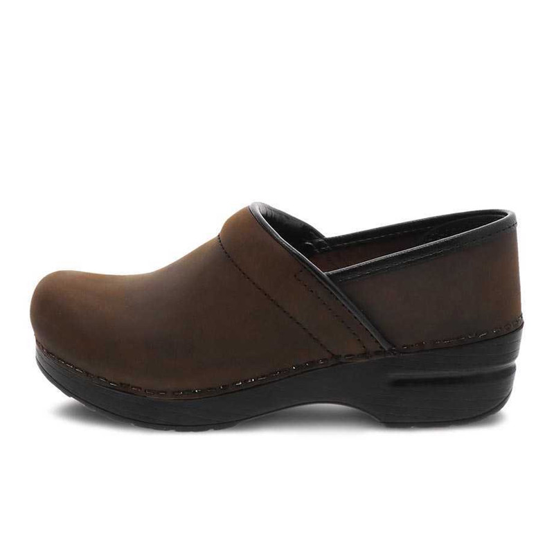 Dansko Women's Professional Clog - Antique Brown / Black